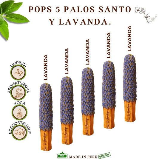 Pops 5 Palos Santo Lavanda