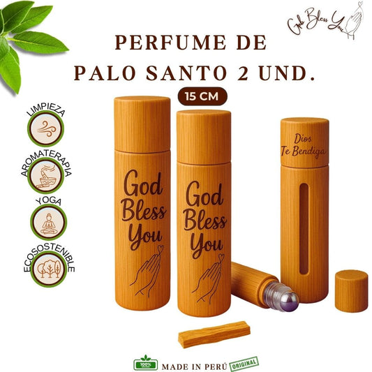 Perfume de Palo Santo x2 Und.